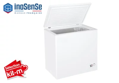 Congélateur Coffre 203L InoSense Congélateurs Votre Magasin de Meuble et Électroménager à La Réunion ! 3 Congélateur Coffre 203L InoSense