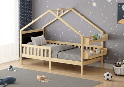 Lit Maison Haute 90x190cm