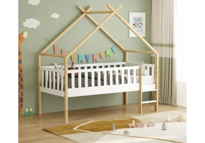 Lit Cabane Surélevé 90x190cm