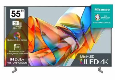 TV MINI LED 4K QLED 55"139cm Hisense (55U69KQ)