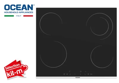 Plaque de Cuisson 4 Feux Vitrocéramique Ocean (OHVR64HNTCCE)