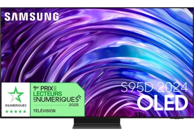 TV QD-OLED Anti Reflet 4K AI 65″165cm Samsung (TQ65S95D) Sélection Coupe du Monde Votre Magasin de Meuble et Électroménager à La Réunion ! 2 TV QD-OLED Anti Reflet 4K AI 65"165cm Samsung (TQ65S95D)
