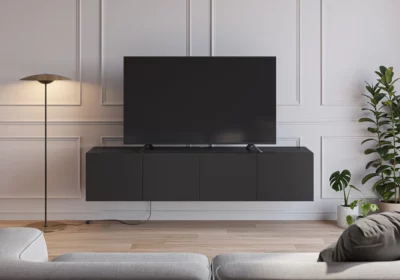 Meuble TV Suspendu 4 Portes 180cm Daroca