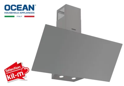 Hotte Murale Inclinée 90cm Ocean (OD1CHR95GGTCCFC) Cuisson Votre Magasin de Meuble et Électroménager à La Réunion ! 2 Hotte Murale Inclinée 90cm Ocean (OD1CHR95GGTCCFC)