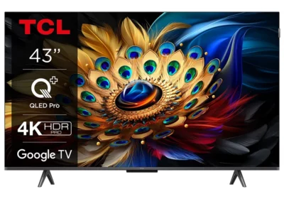 TV QLED 4K  Dolby Vision & Atmos  43"108cm TCL (43C69B)