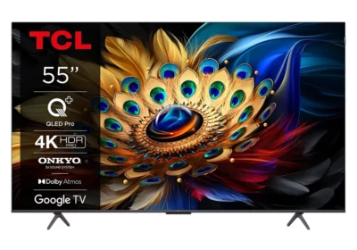 TV QLED 4K Dolby Vision & Atmos 55"139cm TCL (55C69B)