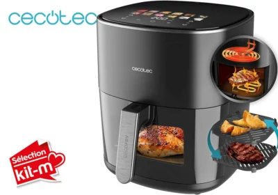 Friteuse Air Fryer CECOFRY&GRILL DUOHEAT 6500 Cecotec (A01_EU01_100500) Cuisine Votre Magasin de Meuble et Électroménager à La Réunion ! Friteuse Air Fryer CECOFRY&GRILL DUOHEAT 6500 Cecotec (A01_EU01_100500) Cuisine Votre Magasin de Meuble et Électroménager à La Réunion !