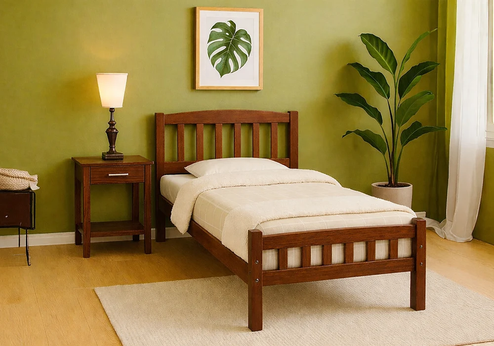 Lit 90x190cm Cola Chambres à Coucher Votre Magasin de Meuble et Électroménager à La Réunion !