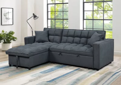 Salon d&rsquo;Angle Convertible Vicky Angles Votre Magasin de Meuble et Électroménager à La Réunion !