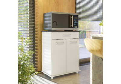 Meuble Micro Ondes 2 Portes 1 Tiroir Isis Ensembles Cuisine Votre Magasin de Meuble et Électroménager à La Réunion !