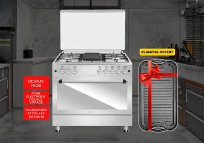 Cuisinière Piano 5 Feux Gaz avec Four Géant Électrique Ocean (OCMR9650-13I) + Plancha Offerte Cuisson Votre Magasin de Meuble et Électroménager à La Réunion ! 2 Cuisinière Piano 5 Feux Gaz avec Four Géant Électrique Ocean (OCMR9650-13I) + Plancha Offerte