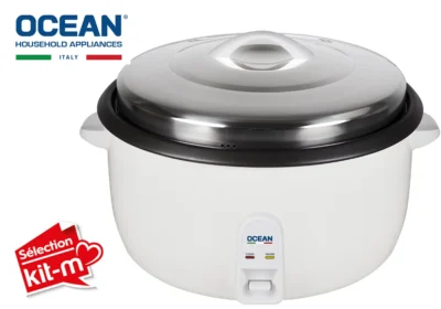 Cuiseur à Riz Blanc 10L Ocean (OCRCR10030WX) Cuisine Votre Magasin de Meuble et Électroménager à La Réunion ! Cuiseur à Riz Blanc 10L Ocean (OCRCR10030WX) Cuisine Votre Magasin de Meuble et Électroménager à La Réunion !