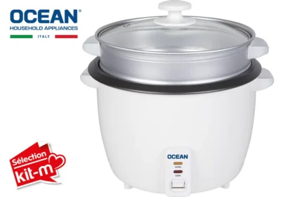 Cuiseur à Riz Blanc 2.8L Ocean (OCRCR2810WG)