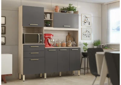 Buffet de Cuisine 6 Portes 2 Tiroirs Select