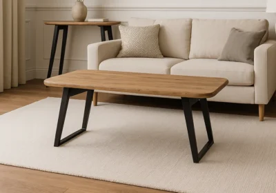 Table Basse (Collection Hudson) Bois de Manguier Votre Magasin de Meuble et Électroménager à La Réunion !