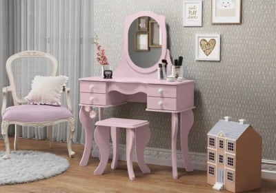 Coiffeuse 4 Tiroirs avec Tabouret Pretya Armoires, Commodes & Chevets Votre Magasin de Meuble et Électroménager à La Réunion ! Coiffeuse 4 Tiroirs avec Tabouret Pretya Armoires, Commodes & Chevets Votre Magasin de Meuble et Électroménager à La Réunion !