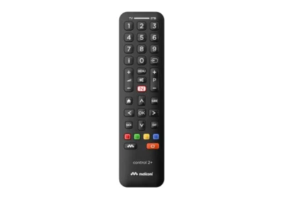 Télécommande Universelle 2en1 pour TV + Décodeur TNT ou Satellite Control 2+ Meliconi (808038) Accessoires Votre Magasin de Meuble et Électroménager à La Réunion !