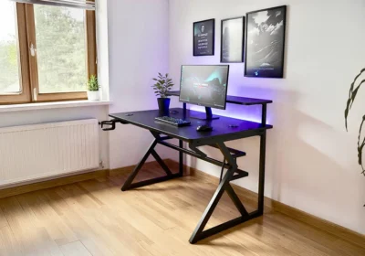 Bureau Gamer avec Surmeuble Supy