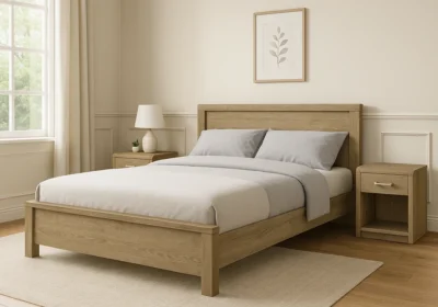 Lit 160x200cm (Collection Catherine) Chambres à Coucher Votre Magasin de Meuble et Électroménager à La Réunion !