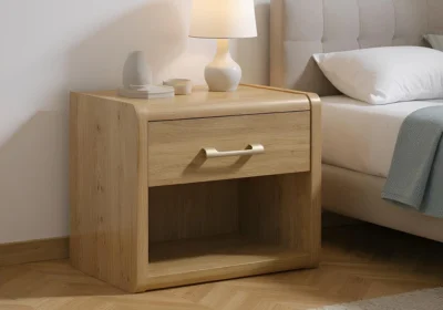 Chevet 1 Tiroir (Collection Catherine) Armoires, Commodes & Chevets Votre Magasin de Meuble et Électroménager à La Réunion !