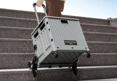 Armoire Penderie 6 Portes Meubles Votre Magasin de Meuble et Électroménager à La Réunion ! 5 Chariot de Transport Pliable