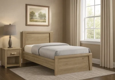 Lit 90x190cm (Collection Catherine) Chambres à Coucher Votre Magasin de Meuble et Électroménager à La Réunion !