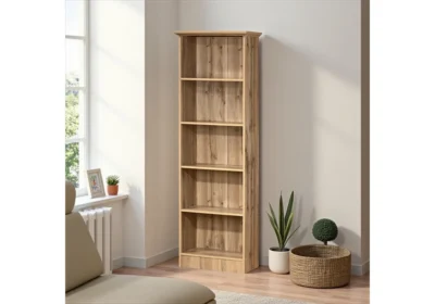 Bibliothèque 5 Tablettes (Collection Carry) Meubles Votre Magasin de Meuble et Électroménager à La Réunion !