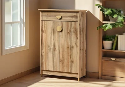 Meuble à Chaussures 2 Portes 1 Tiroir (Collection Carry) Meubles Votre Magasin de Meuble et Électroménager à La Réunion !