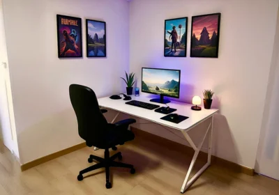 Bureau Gaming Blanco Bureaux Votre Magasin de Meuble et Électroménager à La Réunion !