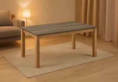 Table à Manger Rectangulaire (Collection Caria) PROMO Votre Magasin de Meuble et Électroménager à La Réunion !