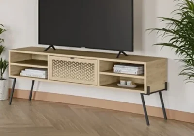 Lit 140x190cm Opium Chambres à Coucher Votre Magasin de Meuble et Électroménager à La Réunion ! 5 Meuble TV 1 Porte Evan