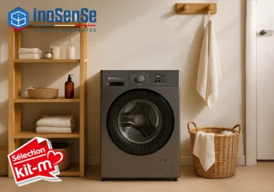 Lave Linge Séchant Inverter Silver 8/5KG InoSense Électroménager Votre Magasin de Meuble et Électroménager à La Réunion ! 2 Lave Linge Séchant Inverter Silver 8/5KG InoSense