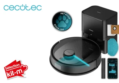 Aspirateur Robot Laveur Laser avec Base Auto-Videuse Conga 7690 Immortal Max Home Cecotec (A01_EU01_107140) Nettoyage Votre Magasin de Meuble et Électroménager à La Réunion !