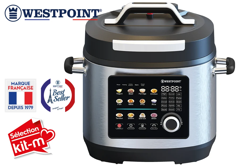 Multicuiseur Intelligent 6L Haute Pression 19 en 1 Westpoint (WPCH-61025.ID) Cuisson Votre Magasin de Meuble et Électroménager à La Réunion ! Multicuiseur Intelligent 6L Haute Pression 19 en 1 Westpoint (WPCH-61025.ID) Cuisson Votre Magasin de Meuble et Électroménager à La Réunion !