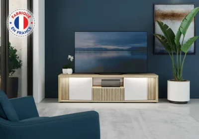 Bibliothèque 1 Porte (Collection Castel) Meubles Votre Magasin de Meuble et Électroménager à La Réunion ! 4 Meuble TV LED 2 Portes 1 Tiroir (Collection Castel)