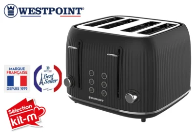 Grille-Pain 4 Fentes DARKVIBE Line Westpoint (WITH-42325.PN) Cuisine Votre Magasin de Meuble et Électroménager à La Réunion ! Grille-Pain 4 Fentes DARKVIBE Line Westpoint (WITH-42325.PN) Cuisine Votre Magasin de Meuble et Électroménager à La Réunion !