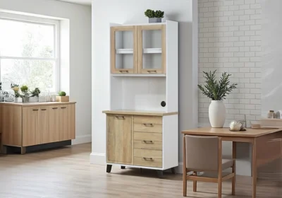 Buffet de Cuisine 3 Portes 3 Tiroirs Ensembles Cuisine Votre Magasin de Meuble et Électroménager à La Réunion !