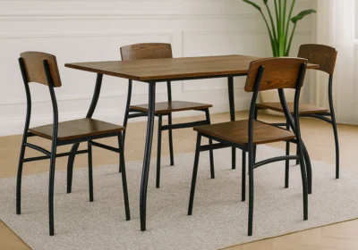 Ensemble Table à Manger avec 4 Chaises Vetra Salles à Manger Votre Magasin de Meuble et Électroménager à La Réunion ! Ensemble Table à Manger avec 4 Chaises Vetra Salles à Manger Votre Magasin de Meuble et Électroménager à La Réunion !