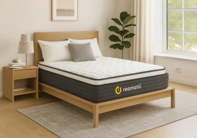 Matelas à Ressorts 140x190cm H22cm Reamatic Chambres à Coucher Votre Magasin de Meuble et Électroménager à La Réunion !