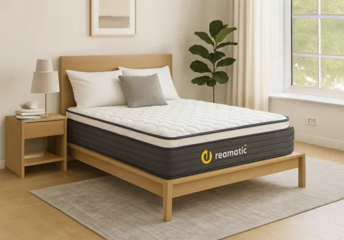 Matelas à Ressorts 160x200cm H22cm Reamatic Chambres à Coucher Votre Magasin de Meuble et Électroménager à La Réunion !