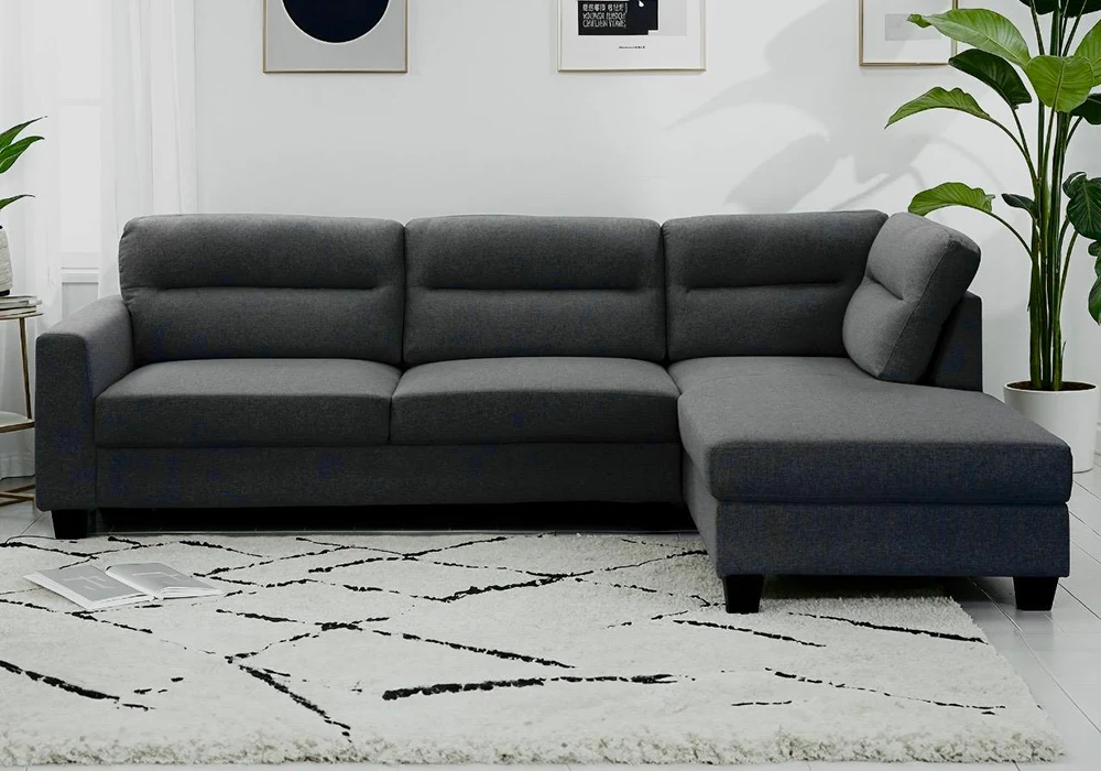 Salon d’Angle Gris Foncé Bonomy Angles Votre Magasin de Meuble et Électroménager à La Réunion ! 7 Salon d’Angle Gris Foncé Bonomy Angles Votre Magasin de Meuble et Électroménager à La Réunion ! 7