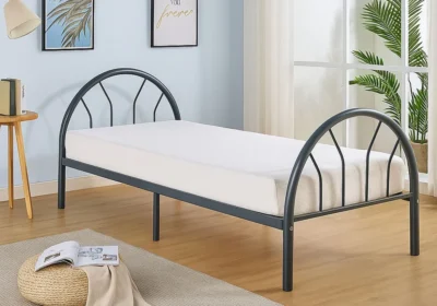 Lit 90x190cm en Métal Chambres à Coucher Votre Magasin de Meuble et Électroménager à La Réunion ! Lit 90x190cm en Métal Chambres à Coucher Votre Magasin de Meuble et Électroménager à La Réunion !