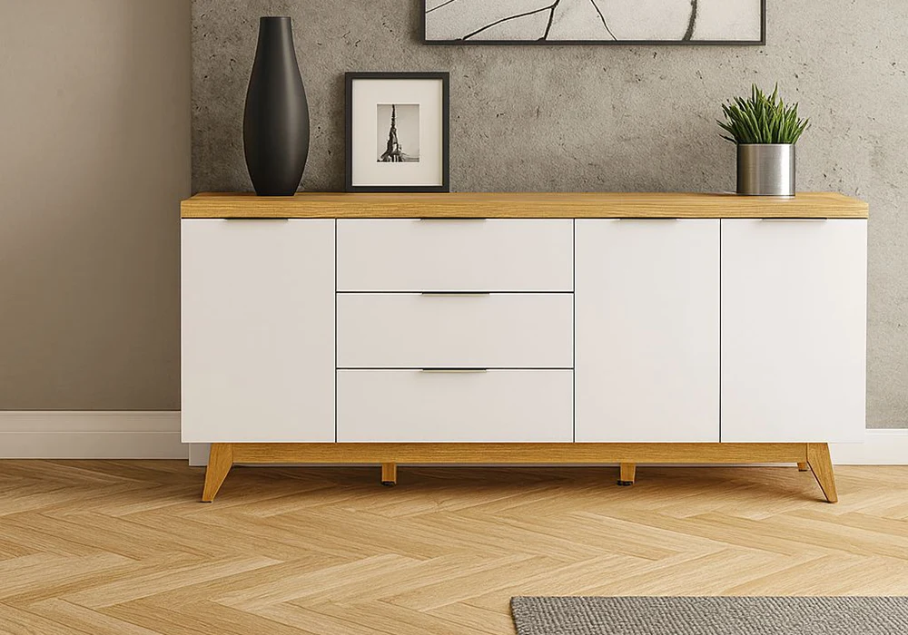 Bahut Bas 3 Portes 3 Tiroirs (Collection Libre) Meubles Votre Magasin de Meuble et Électroménager à La Réunion ! Bahut Bas 3 Portes 3 Tiroirs (Collection Libre) Meubles Votre Magasin de Meuble et Électroménager à La Réunion !