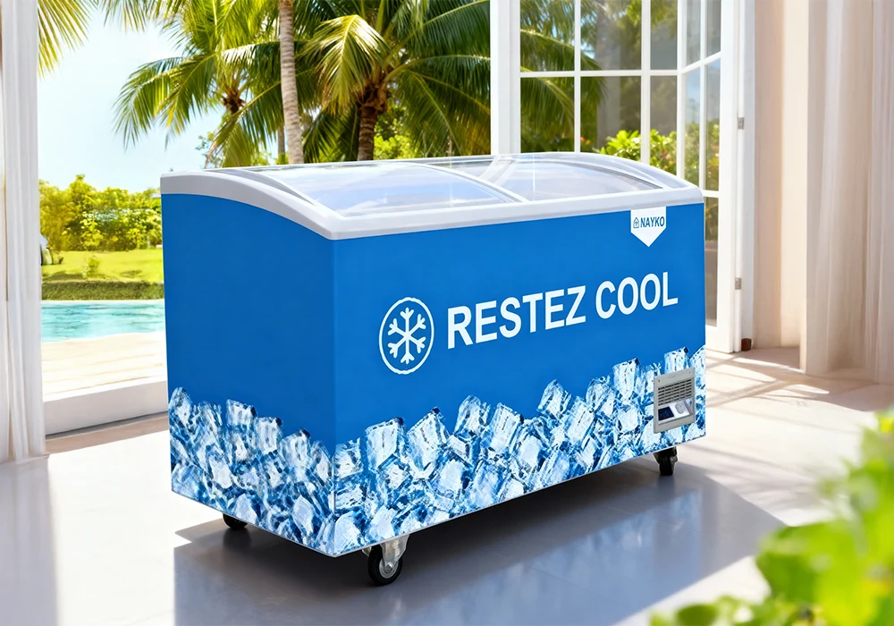 Congélateur Coffre Vitré 370L Nayko Congélateurs Votre Magasin de Meuble et Électroménager à La Réunion ! 6 Congélateur Coffre Vitré 370L Nayko Congélateurs Votre Magasin de Meuble et Électroménager à La Réunion ! 6