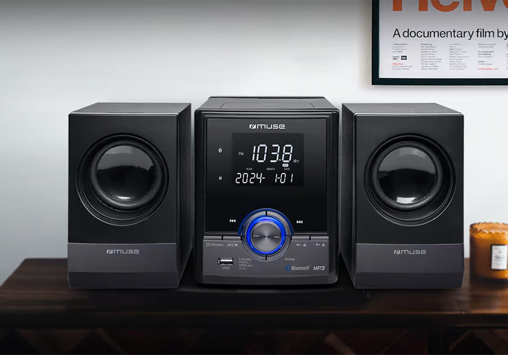 Chaine HiFi Muse (M-38BT) Barres de Son, Enceintes & Radios Votre Magasin de Meuble et Électroménager à La Réunion ! 6 Chaine HiFi Muse (M-38BT) Barres de Son, Enceintes & Radios Votre Magasin de Meuble et Électroménager à La Réunion ! 6