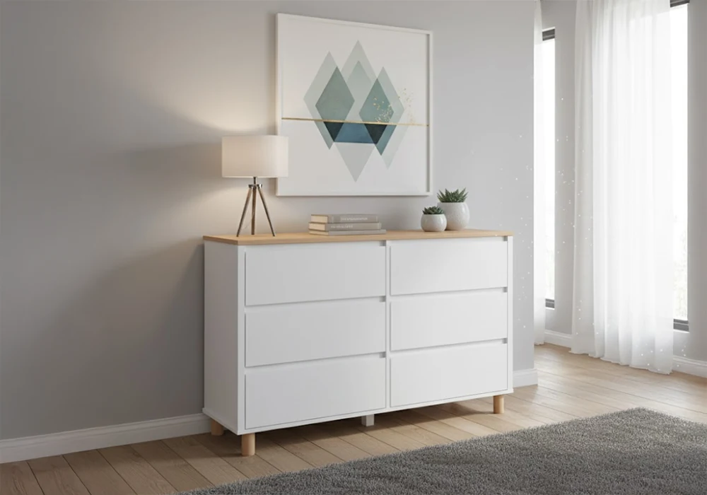 Commode 6 Tiroirs (Collection Essentiel) Armoires, Commodes & Chevets Votre Magasin de Meuble et Électroménager à La Réunion ! 6 Commode 6 Tiroirs (Collection Essentiel) Armoires, Commodes & Chevets Votre Magasin de Meuble et Électroménager à La Réunion ! 6