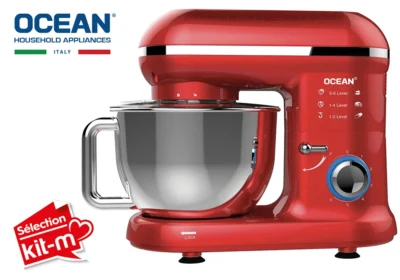 Robot Pâtissier Bol Inox 5,5L Ocean (OCSM5511R) Cuisine Votre Magasin de Meuble et Électroménager à La Réunion !