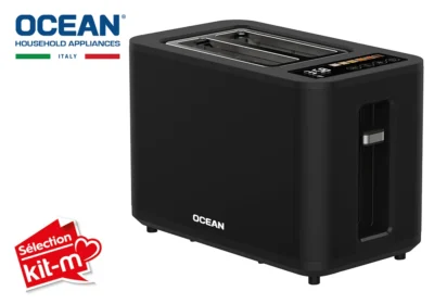 Grille-Pain 2 Fentes Avec Contrôle Du Brunissage Ocean (OCTO9002DN) Cuisine Votre Magasin de Meuble et Électroménager à La Réunion !