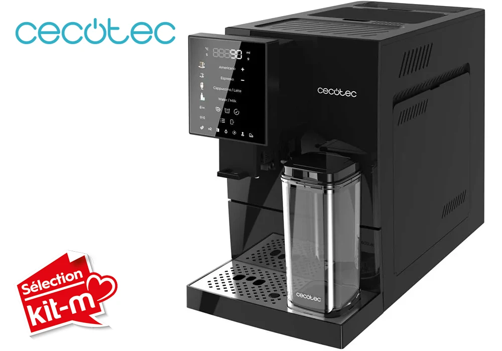 Cafetière Expresso avec Broyeur et Système à Lait Cecotec (01598) Boissons (Café, Thé, Jus) Votre Magasin de Meuble et Électroménager à La Réunion ! 6 Cafetière Expresso avec Broyeur et Système à Lait Cecotec (01598) Boissons (Café, Thé, Jus) Votre Magasin de Meuble et Électroménager à La Réunion ! 6