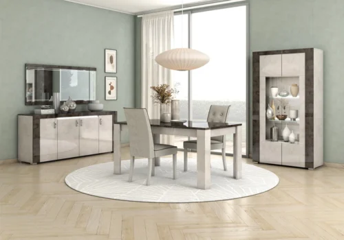 Table à Manger Rectangulaire (Collection Oxford) Meubles Votre Magasin de Meuble et Électroménager à La Réunion !